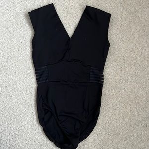 Comfy black leotard